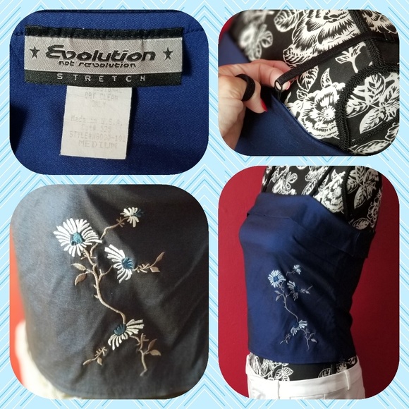 SEXY & UNIQUE ROYAL BLUE TUBE TOP - Picture 3 of 4